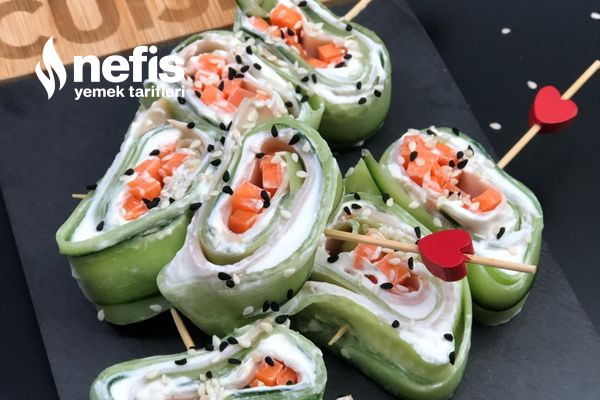 Salatalık Sushi Tarifi