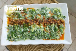 Bol Yeşillikli Semiz Otu Salatası Tarifi