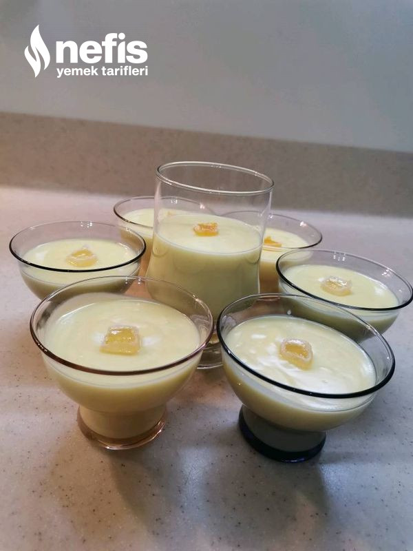 Limonlu Muhallebi (Limonlu Dondurma Tadında)
