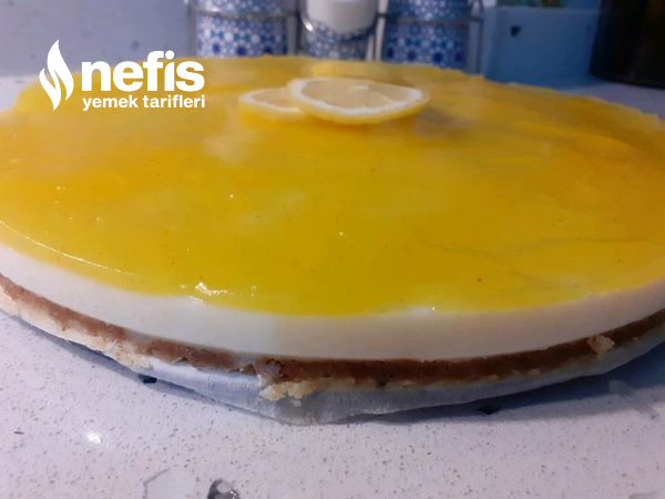 Teremyağlı Nefis Limonlu Cheesecake Görünümlü Sütlü Tatlı