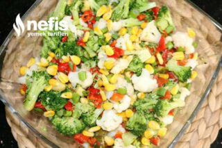 Brokoli-karnabahar Salatası Tarifi