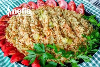 Pırasalı Şehriyeli Bulgur Pilavı Tarifi