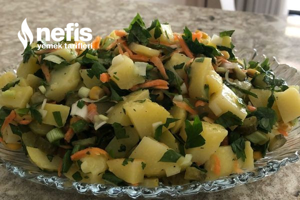 Patates Salatası (Favoriniz Olacak) Tarifi