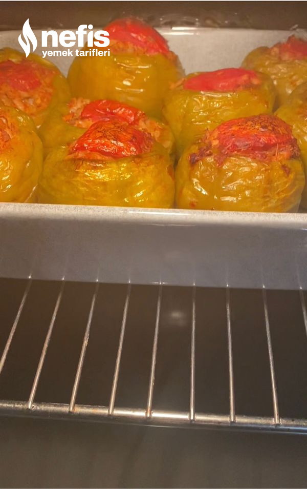 Dolma Biber Yemeğini Tam Pişmiş Sevenler Bu Tarifi Kaydetmeyi Unutmayın