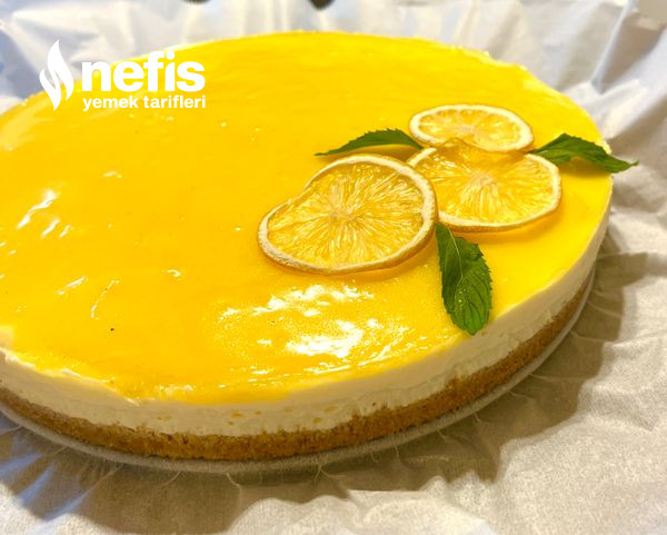 Limonlu Pişmeyen Cheesecake