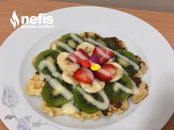 Waffle Makinası İle Waffle Nasıl Yapılır Videolu