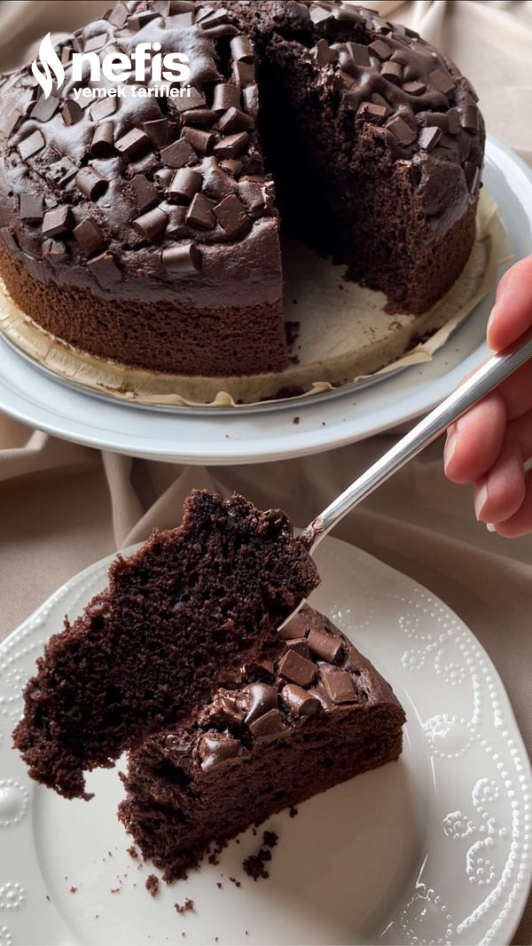 Pasta Tadında Çikolatalı Kek