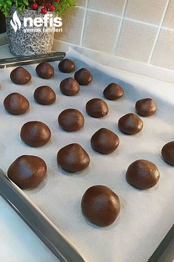 Kakaolu Damla Çikolatalı Kurabiye