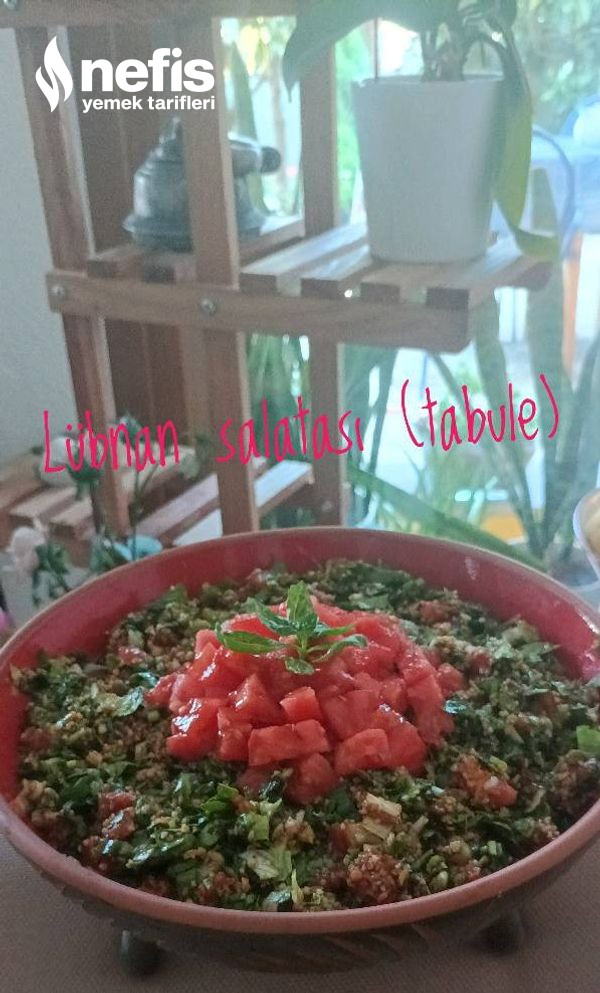 Tabule Lübnan Salatası