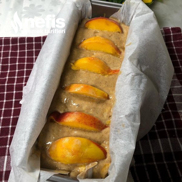 Şeftalili Kek- Ekmek (Peach Bread)