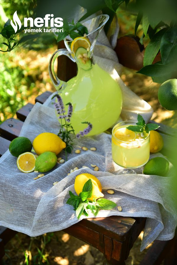 Alanya Usulü Fıstıklı Limonata