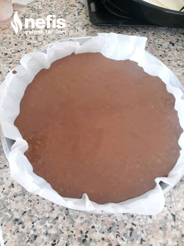 Puf Puf Kabaran Pudingli Çikolatalı Kekim