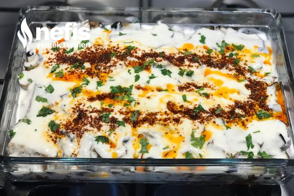 Patlıcanlı Bayat Ekmek Kebabı Tarifi