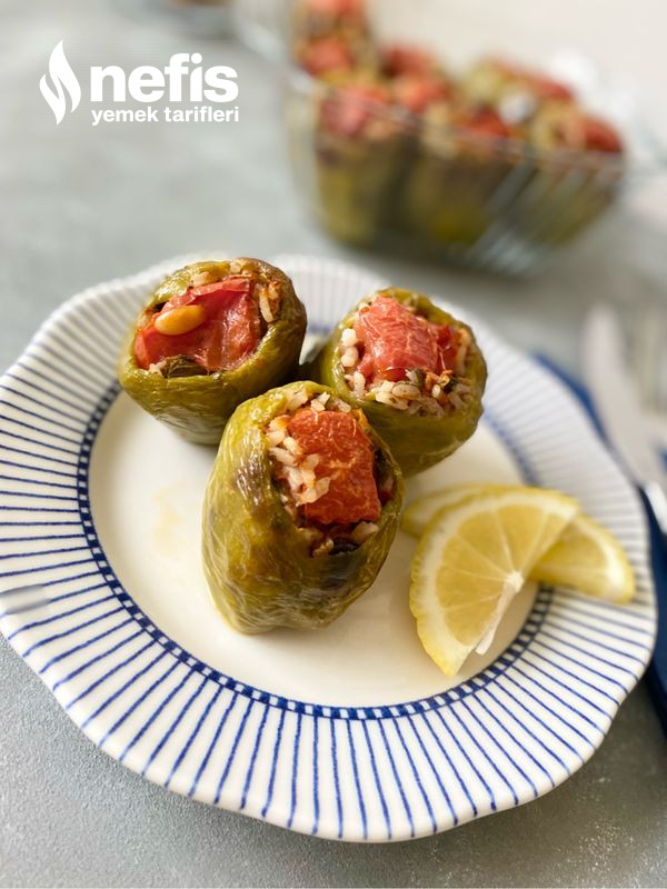 Fırınlanmış Zeytinyağlı Dolma