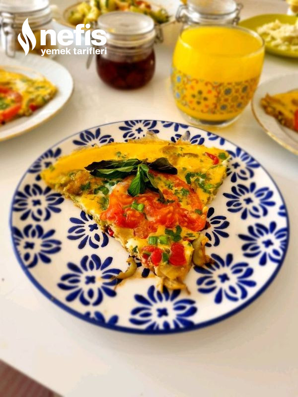 Sebzeli Omlet (Pazar Kahvaltınızın Vazgeçilmezi)