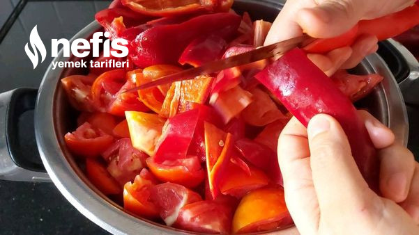 Biberli Domates sosu / Kışlık Konserve Yapımı (Videolu)