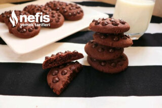 Damla Çikolatalı Kurabiye (Cookies) Tarifi