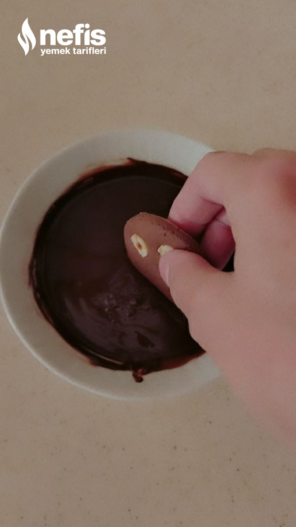 Çikolatalı Fındıklı Kurabiye