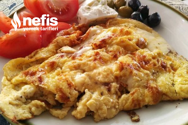 Hafta Sonu Kahvaltılarına Yakışacak Sütlü Omlet