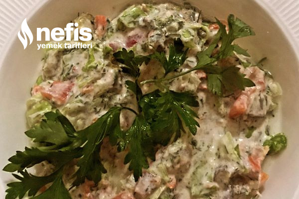 Yoğurtlu Ton Balık Salatası