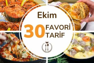 2022 Ekim Ayının 30 Popüler Tarifi