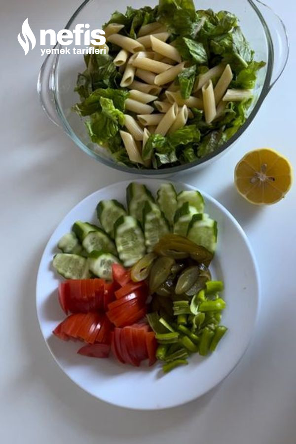 Chialı, Makarnalı Tok Tutan Diyet Salata