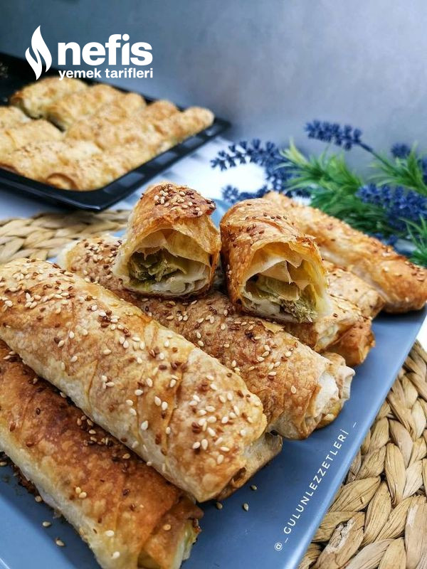 Pırasalı Peynirli Börek