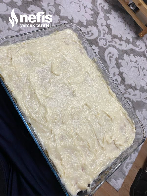 Burçak Bisküvili Elmalı Pasta