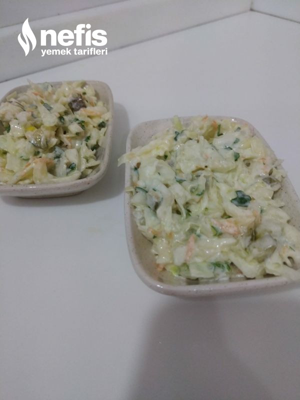 Muhteşem Lezzet: Yoğurtlu Beyaz Lahana Salatası