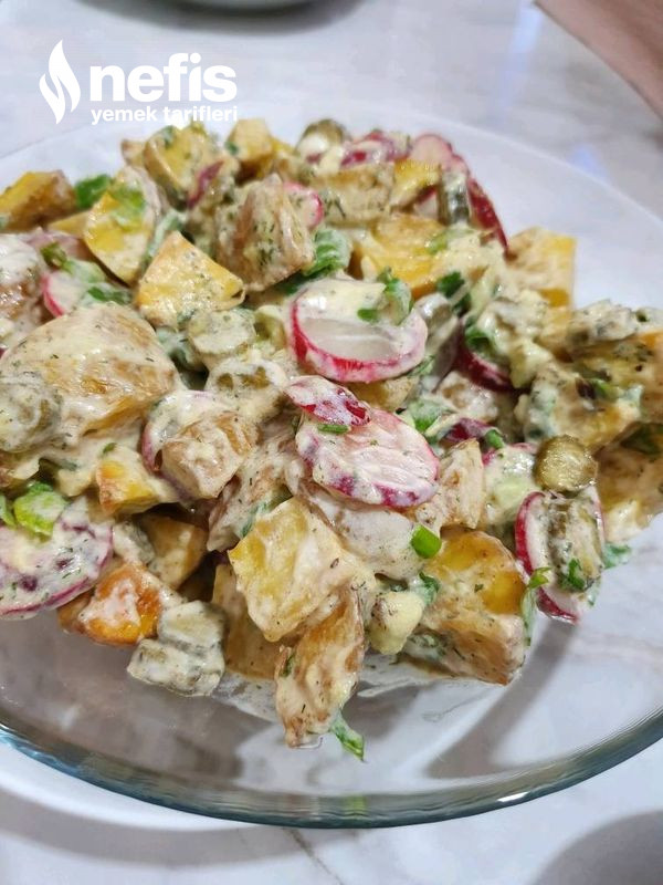 Tahinli, Turplu Patates Salatası
