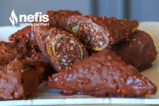 Çikolatalı Dolgulu Çıtır Baklava Tarifi