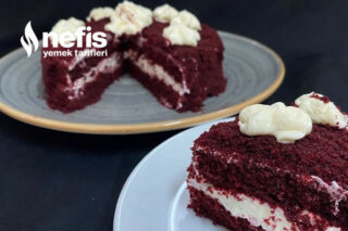 Red Velvet Kek (Gıda Boyalı) Tarifi