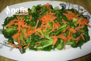 Yeşil Mercimekli Brokoli Salatası Tarifi