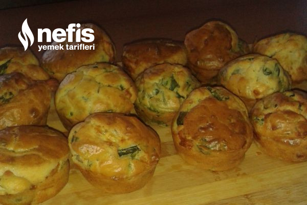 Ispanaklı Peynirli Muffin Tarifi-593601-121209