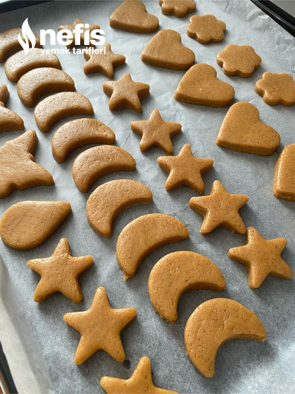 Gingerbread Cookies/ Bayatlamayan Zencefilli Kurabiye
