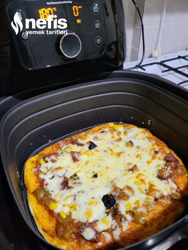 Airfryer Pizzası