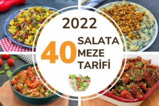 2022'nin En Popüler 40 Salata-Meze Tarifi