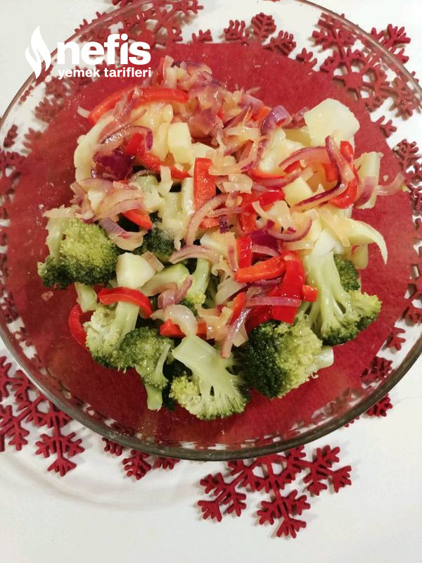 Patatesli Brokoli Salatası