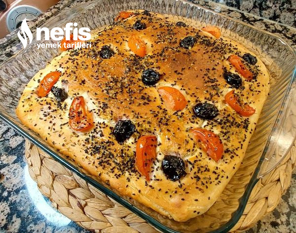 Focaccia Bread (İtalyan Ekmeği)