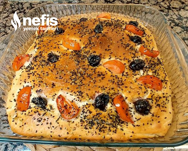 Focaccia Bread (İtalyan Ekmeği)