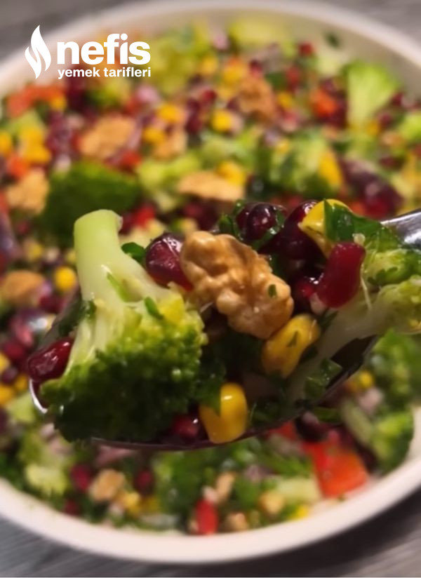 Brokoli Salatası (Antioksidan Deposu)