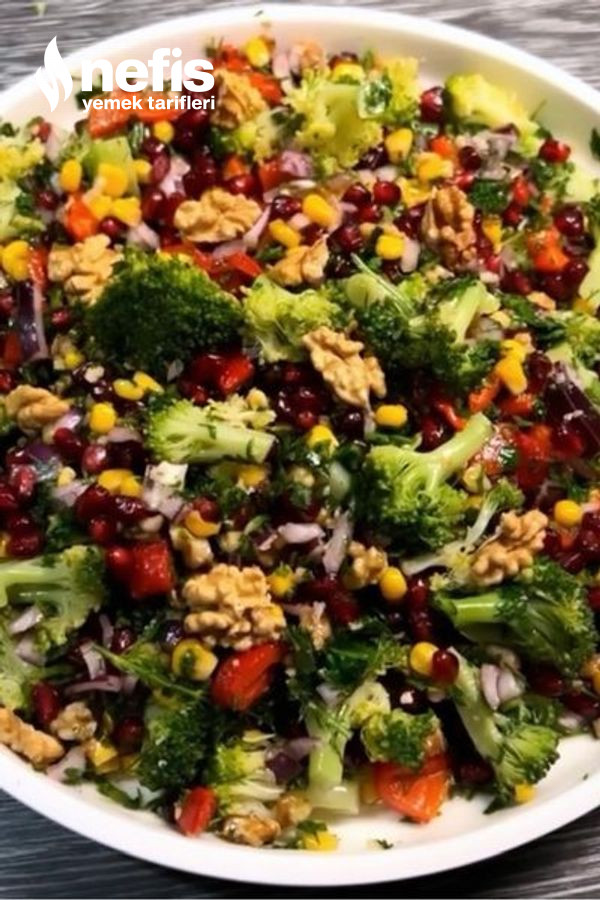 Brokoli Salatası (Antioksidan Deposu)