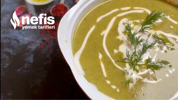Kremalı Brokoli Çorbası Tarifi (Videolu)