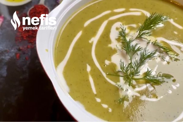 Kremalı Brokoli Çorbası Tarifi (Videolu)