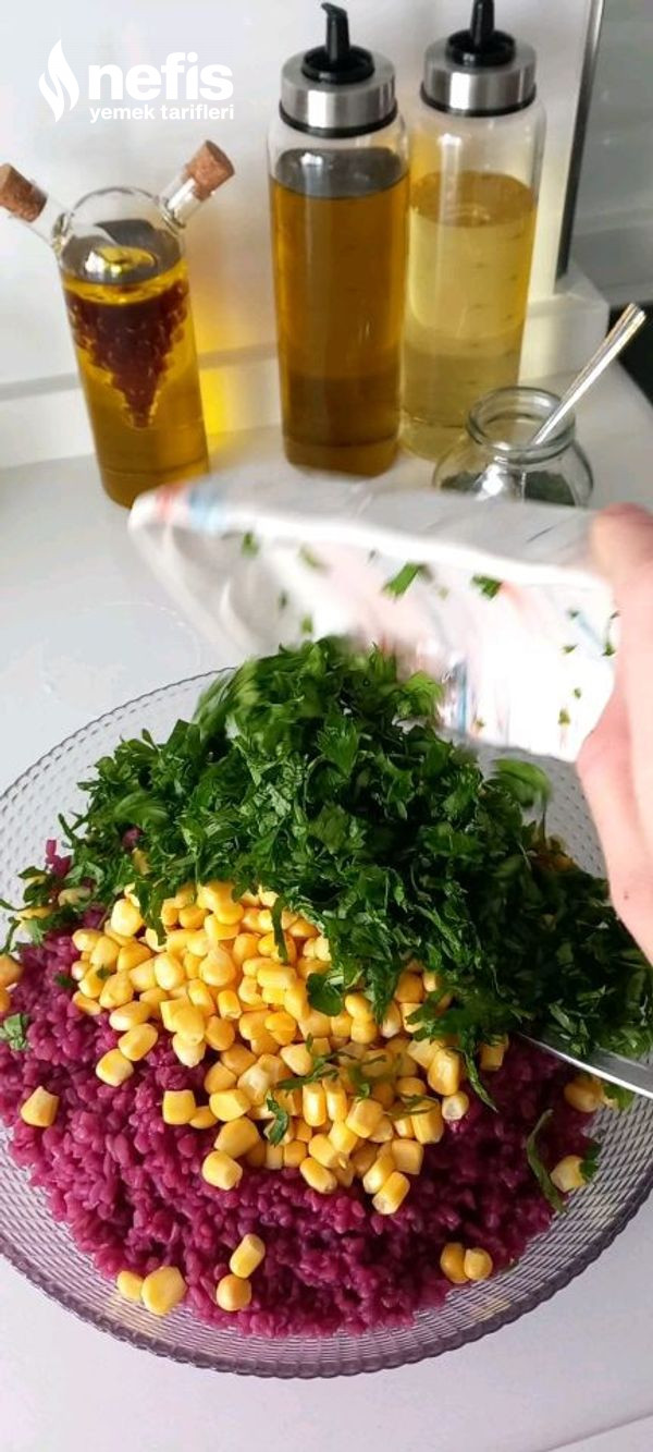 Şalgamlı Bulgur Salatası