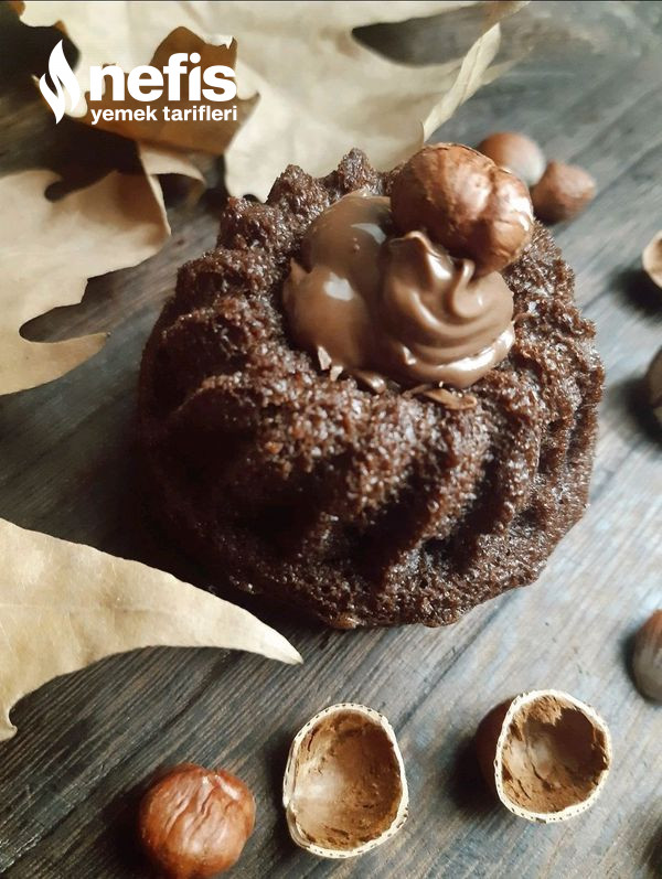 Çikolata Dolgulu Muffin
