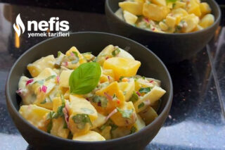 Mayonezli Nefis Patates Salatası Tarifi