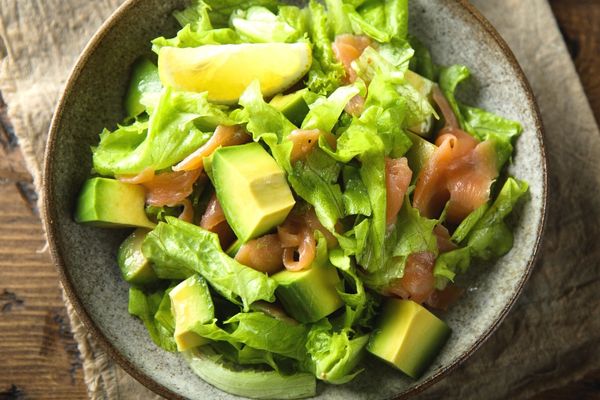 avokado salatası