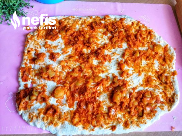 Patatesli Rulo Çörek (Fırından Aldığınız Hamur İle Deneyebilirsiniz)