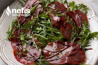 Karpaçyo (Carpaccio İtalyan Mutfağının Çok Meşhur Mezesi) Tarifi